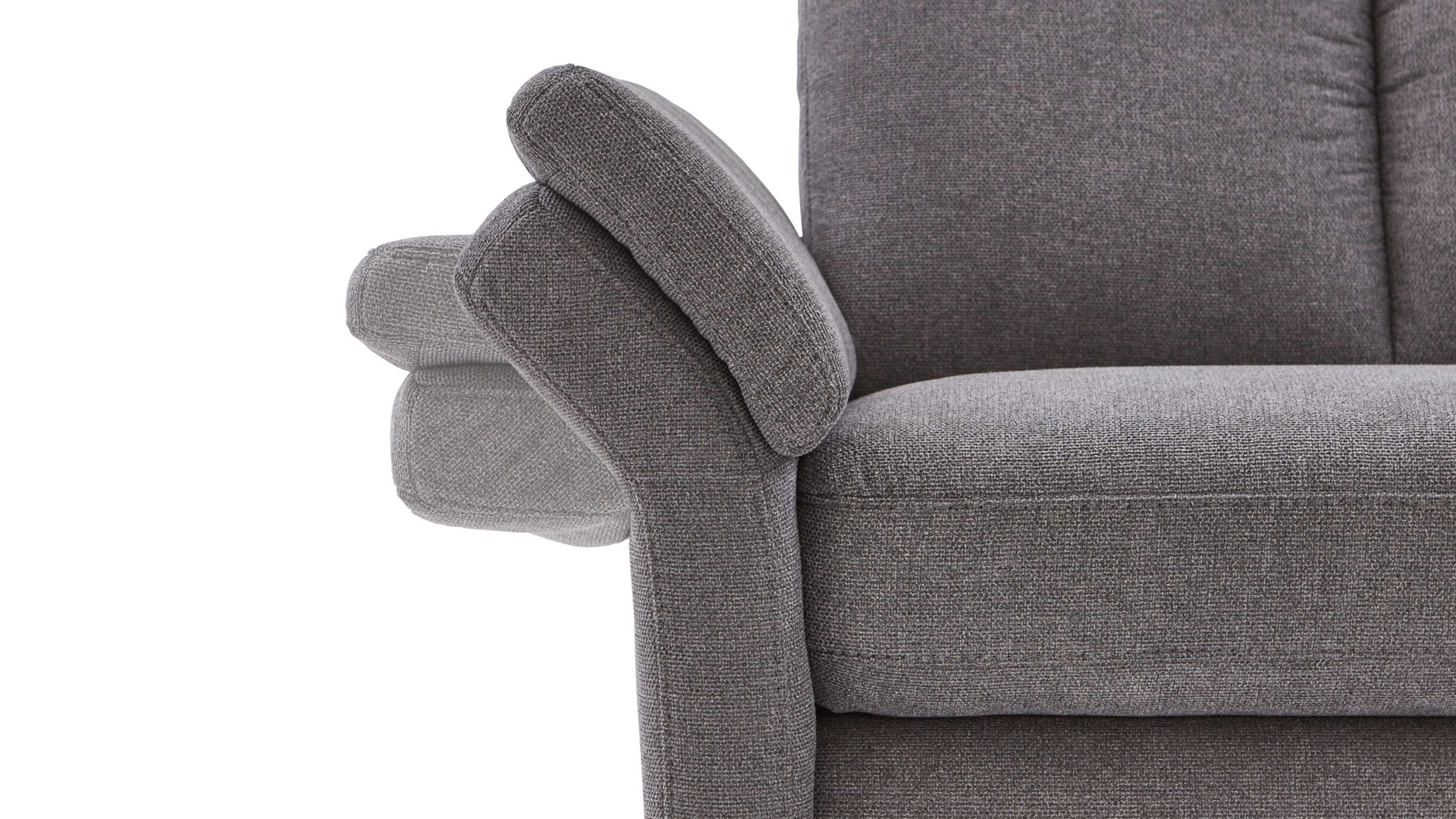 Funktion OrthoSedis aus Metall in Transparent Polsterprogramm OrthoSedis 4.0 - Armteilverstellung manuelle Funktion