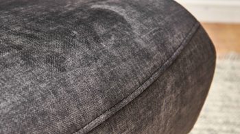 Relaxsessel modulmaster aus Stoff in Anthrazit Modulmaster MM-ZE1062 - Relaxsessel 1DRF M2 anthrazitfarbener Velours Joyce & schwarzer Sternfuß AD4S