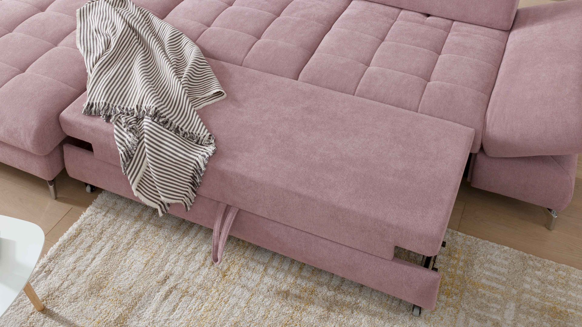 Funktion KAWOO aus Metall in Transparent KAWOO Polsterprogramm Torino - Schlaffunktion manuell