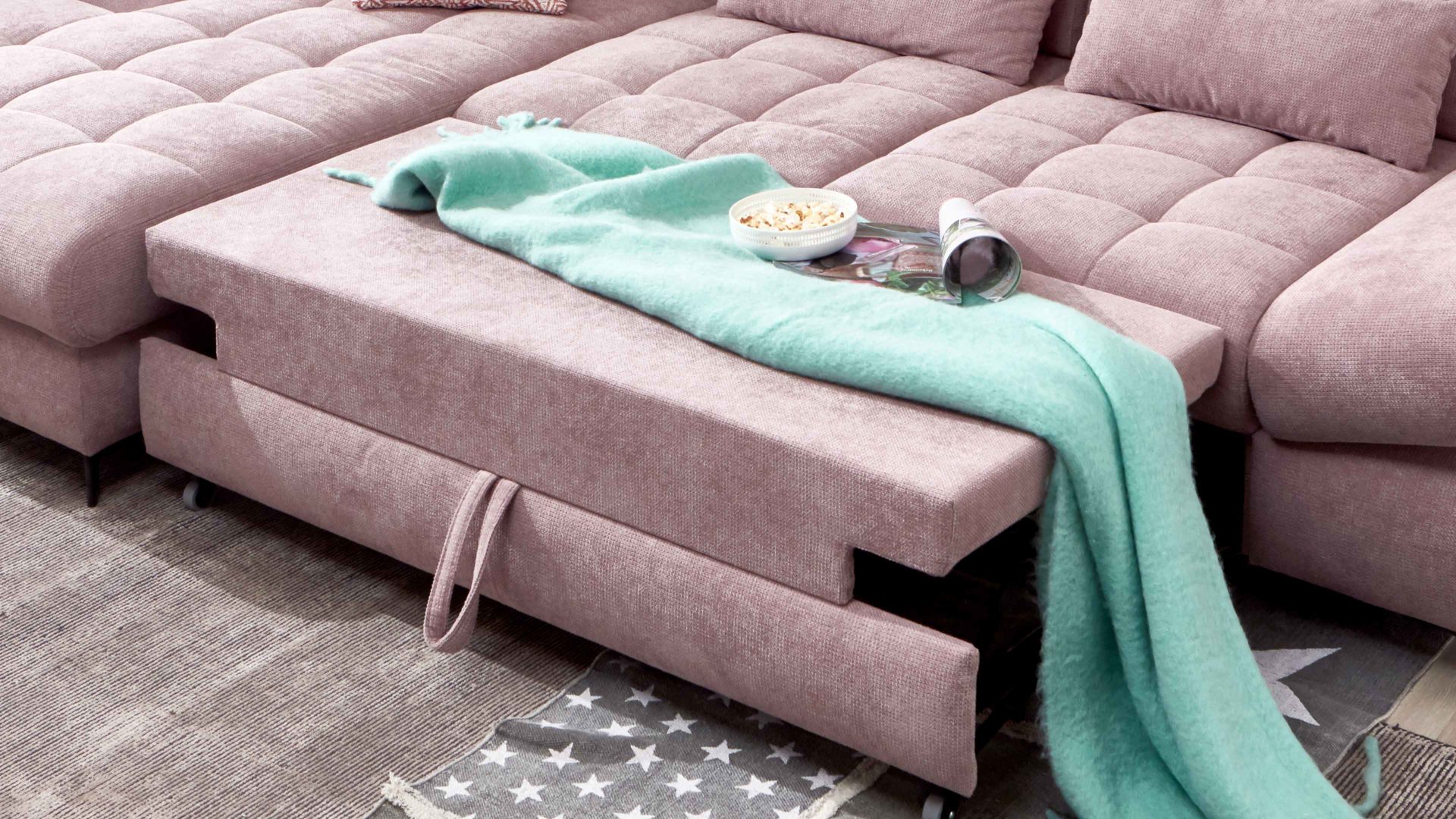 Funktion KAWOO aus Metall in Transparent KAWOO Polsterprogramm Torino - Schlaffunktion manuell