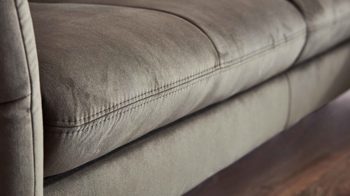 Polsterhocker modulmaster aus Stoff in Dunkelgrün Modulmaster MM-ZE1156 - XXL-Hocker olivgrüne Wirkware Salsa & schwarze Metallfüße - ca. 130 x 65 cm