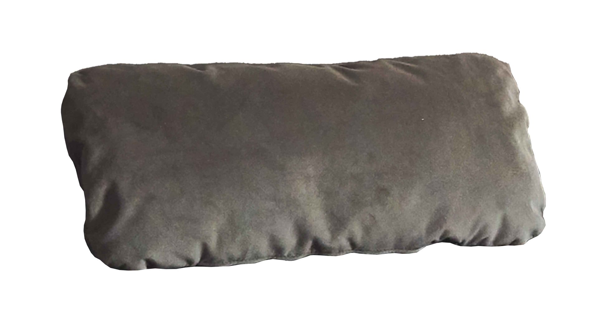 Einzelkissen modulmaster aus Stoff in Dunkelgrün Modulmaster MM-ZE1156 - Nierenkissen olivgrüne Wirkware Salsa - ca. 58 x 25 cm