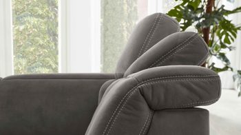 Ecksofa modulmaster aus Stoff in Anthrazit Modulmaster MM-ZE1147 - Ecksofa anthrazitfarbener Stoffbezug Deluxe & schwarze Metallfüße - Stellfläche ca. 266 x 227 cm