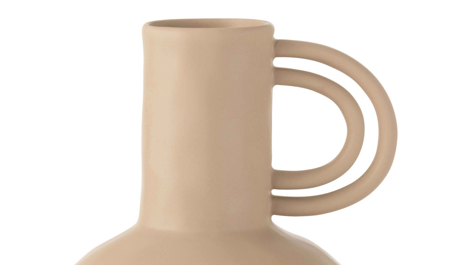 Vase Jolipa aus Keramik in Beige Vase Renaissance beige Keramik - Höhe ca. 24 cm