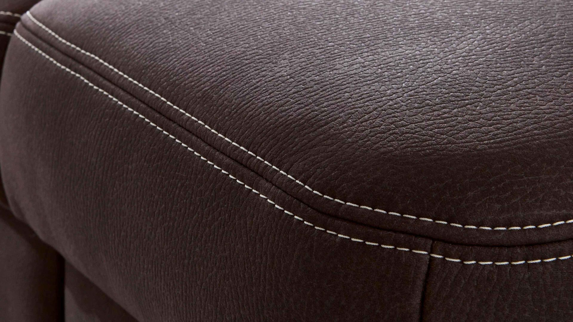 Polstersessel modulmaster aus Stoff in Dunkelbraun Modulmaster Polstersessel MM-PP1067 mit Federkern schokobraune Mikrofaser Mammut &amp; Eiche Bianco