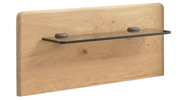 Paneel Interliving aus Holz in Holzfarben Interliving Schlafzimmer Serie 1027 – Paneel-Set Eiche bianco & Rauchglas - zweiteilig