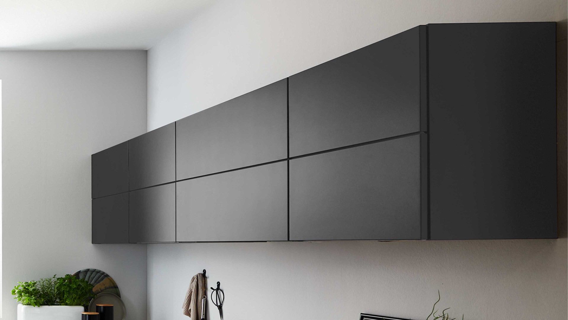 Einbauküche Nolte® küchen aus Holz in Weiß nolte® Einbauküche Soft Lack mit SIEMENS Einbaugeräten Weiß & Graphit - zweiteilig