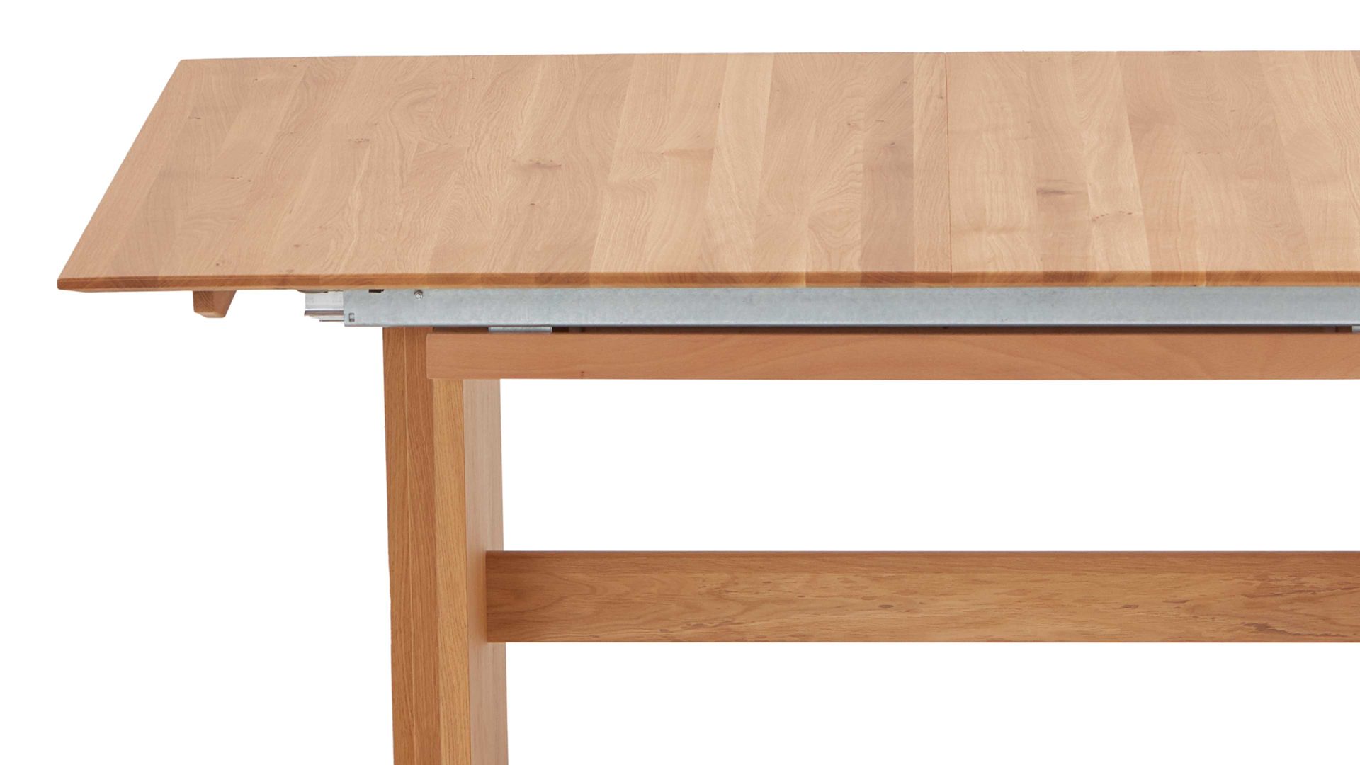 Auszugtisch Niehoff sitzmoebel aus Holz in Holzfarben NIEHOFF SITZMÖBEL Auszugtisch Bornholm Wildeiche - ca. 160 - 320 x 95 cm