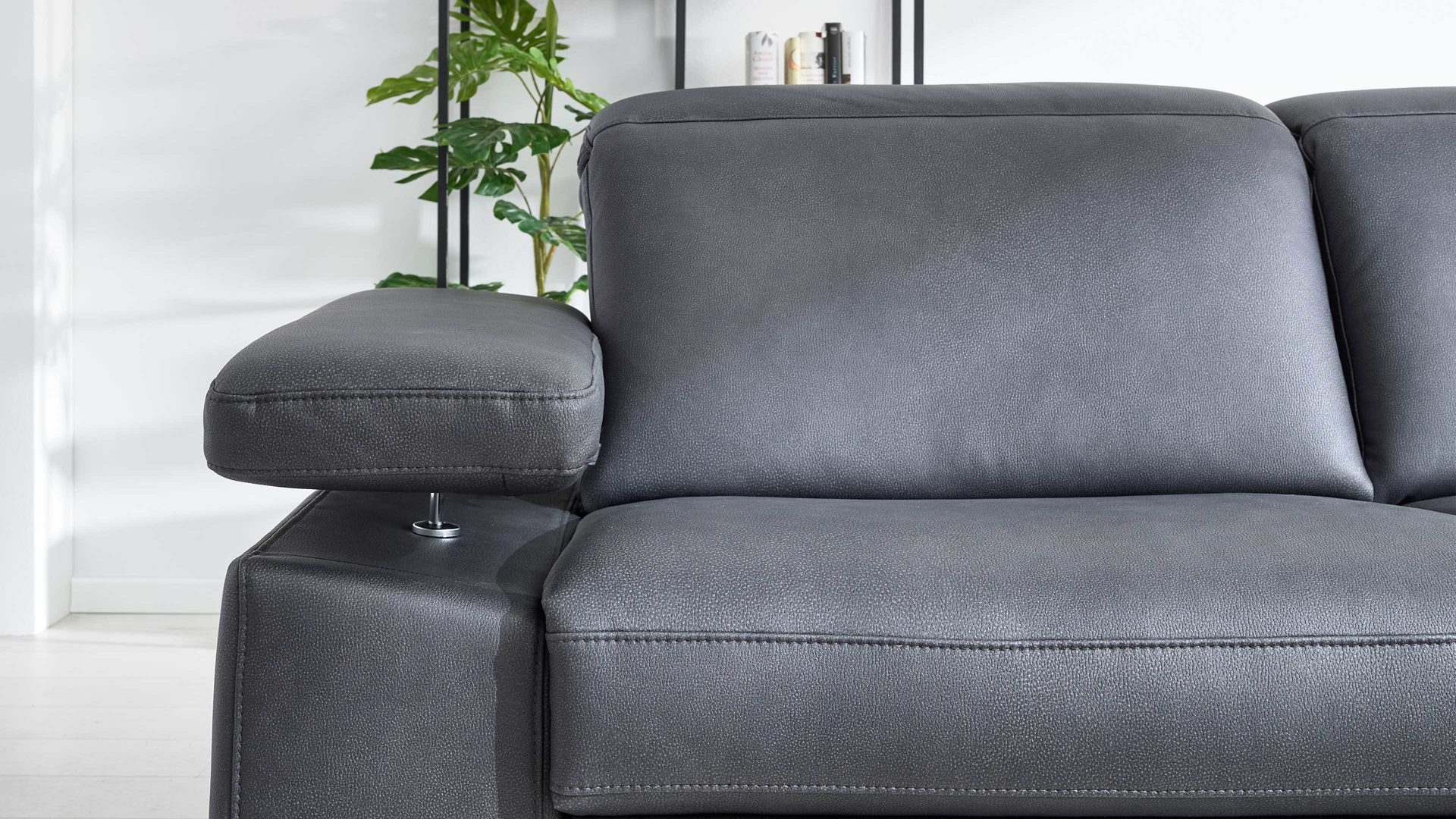 Funktion Interliving aus Metall in Transparent Interliving Sofa Serie 4064 - Armlehnverstellung HAV mit Höhenverstellung