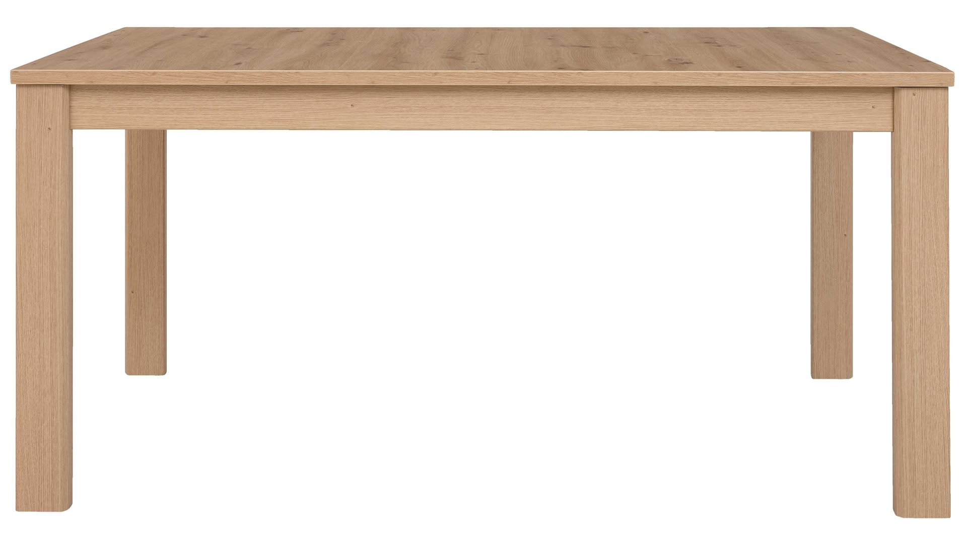 Auszugtisch Interliving aus Holz in Holzfarben Interliving Wohnzimmer Serie 2110 - Auszugtisch TEF3.160 Alteiche - ca. 160 - 220 x 90 cm