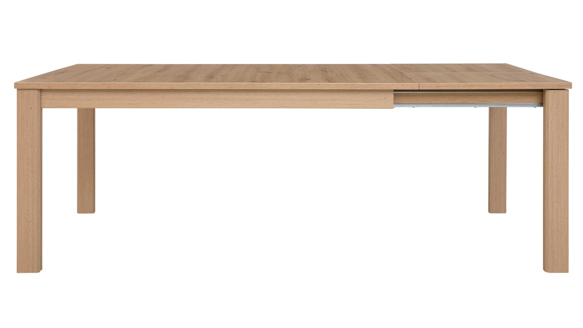 Auszugtisch Interliving aus Holz in Holzfarben Interliving Wohnzimmer Serie 2110 - Auszugtisch Alteiche - ca. 160 - 220 x 90 cm