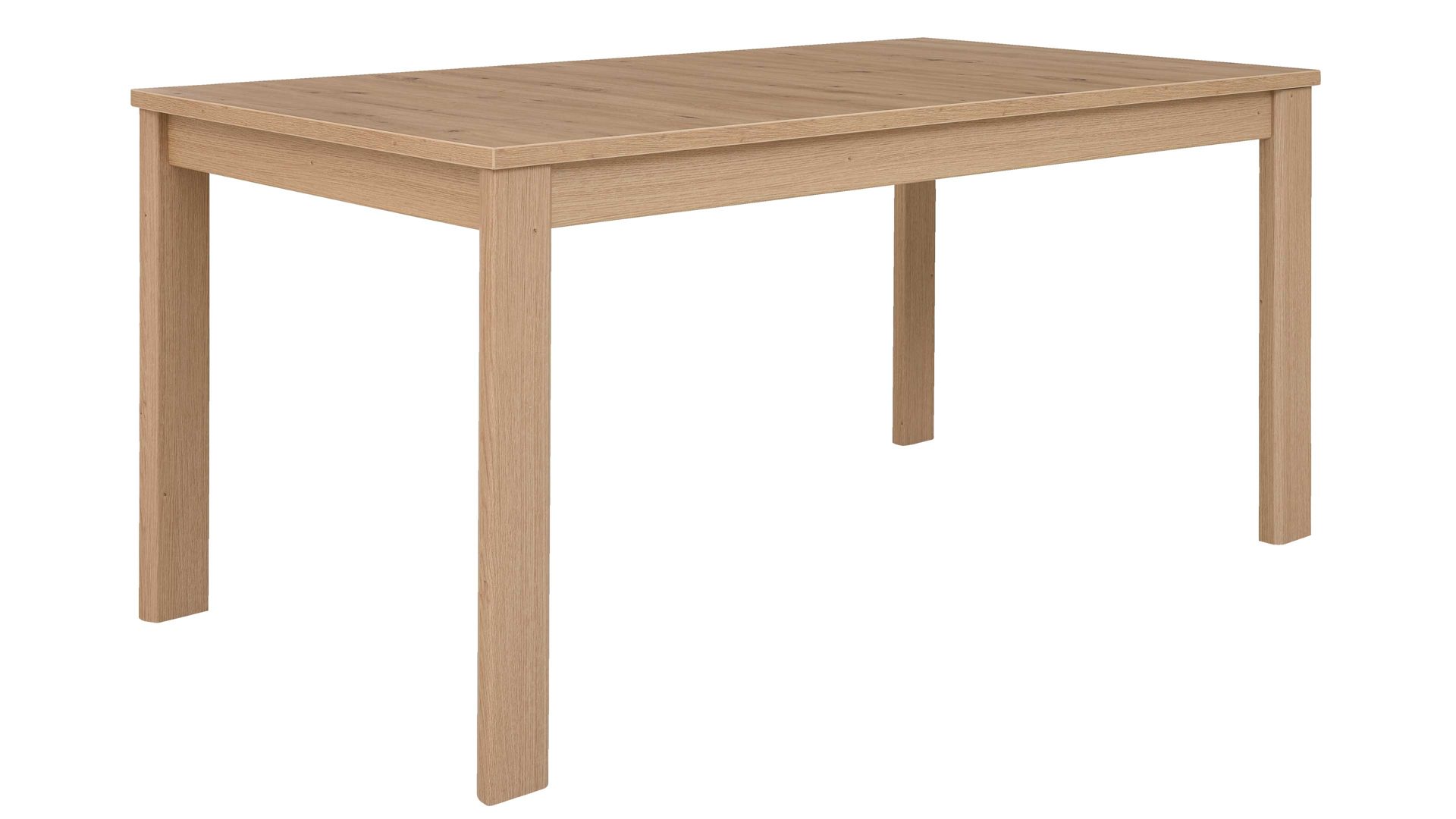 Auszugtisch Interliving aus Holz in Holzfarben Interliving Wohnzimmer Serie 2110 - Auszugtisch TEF3.160 Alteiche - ca. 160 - 220 x 90 cm