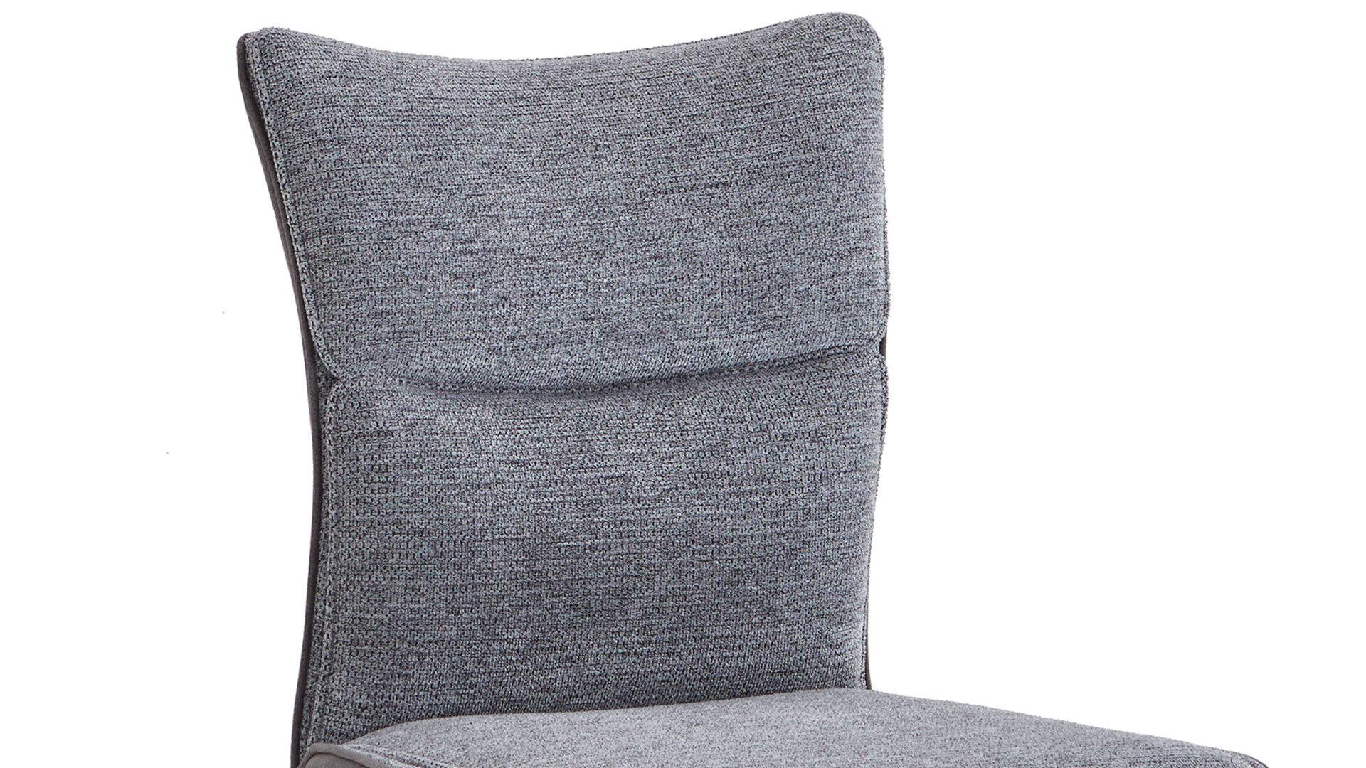 Polsterstuhl Mca furniture aus Stoff in Dunkelgrau Polsterstuhl mit Drehfunktion Dunkelgrau & Schwarz