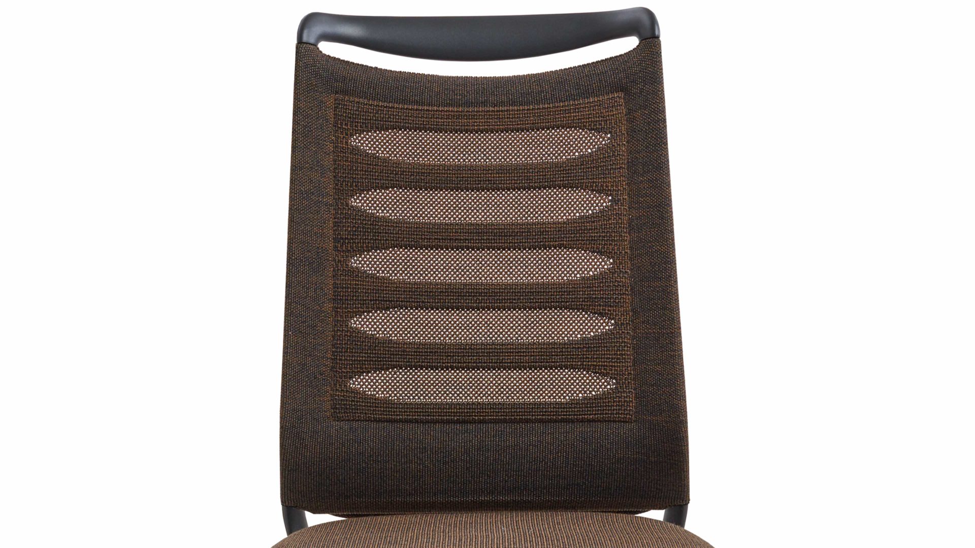 Vierfußstuhl Venjakob aus Kunststoff in Bronze VENJAKOB Polsterstuhl Lilli 3000 bronzefarbener Bezug & Anthrazit