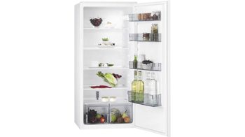 Einbauküche Nobilia® aus Holz in Dunkelgrau nobilia® Einbauküche Flash mit AEG Einbaugeräten Schiefergrau & Mixwood – zweizeilig