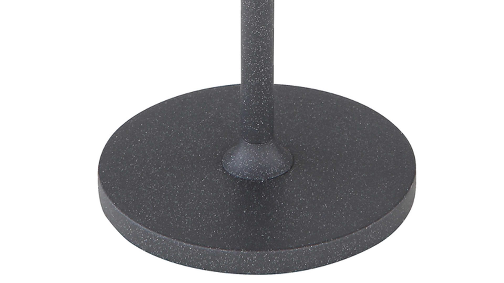 Solarleuchte Globo lighting aus Metall in Dunkelgrau GLOBO Akku-Solarleuchte graues Metall & opalfarbenes Acryl