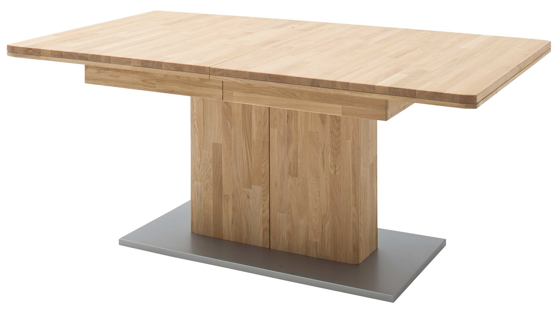 Auszugtisch Mca furniture aus Holz in Holzfarben Auszugtisch Ravello biancofarbene Balkeneiche – ca. 180-230 x 90 cm