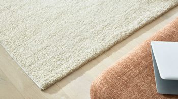 Webteppich Interliving aus Kunstfaser in Beige Interliving Teppich Serie G-8080 Creme - ca. 133 x 190 cm