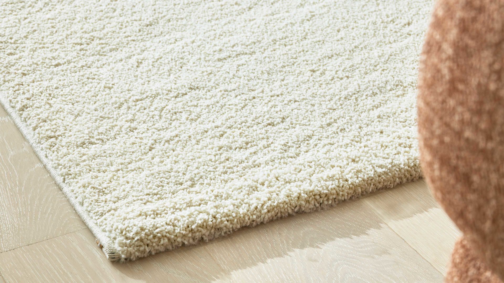 Webteppich Interliving aus Kunstfaser in Beige Interliving Teppich Serie G-8080 Creme - ca. 133 x 190 cm