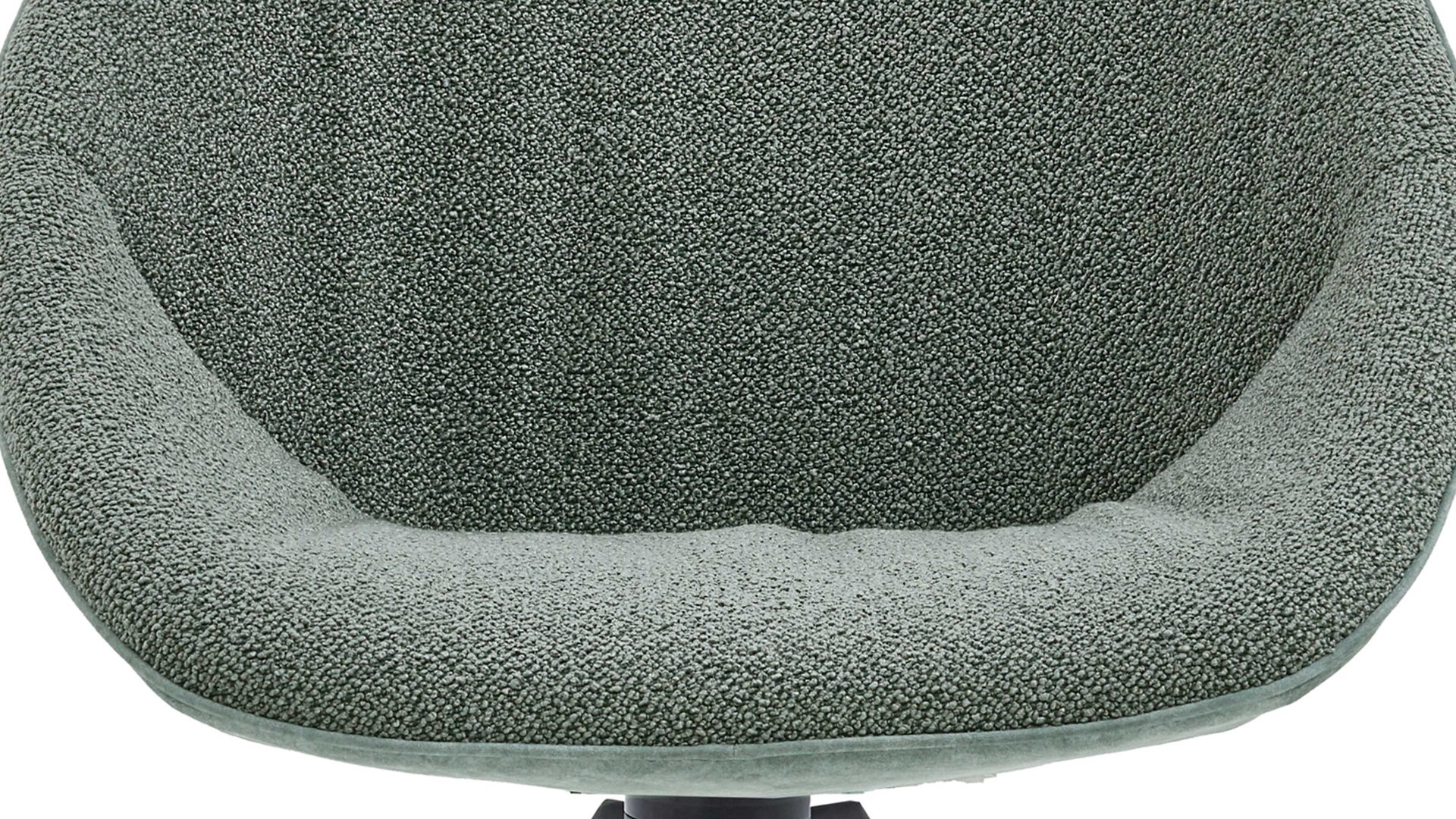 Polsterstuhl Venjakob aus Stoff in Grün VENJAKOB Polsterstuhl Liv grüne Bezugskombination & anthrazitfarbens Metallgestell