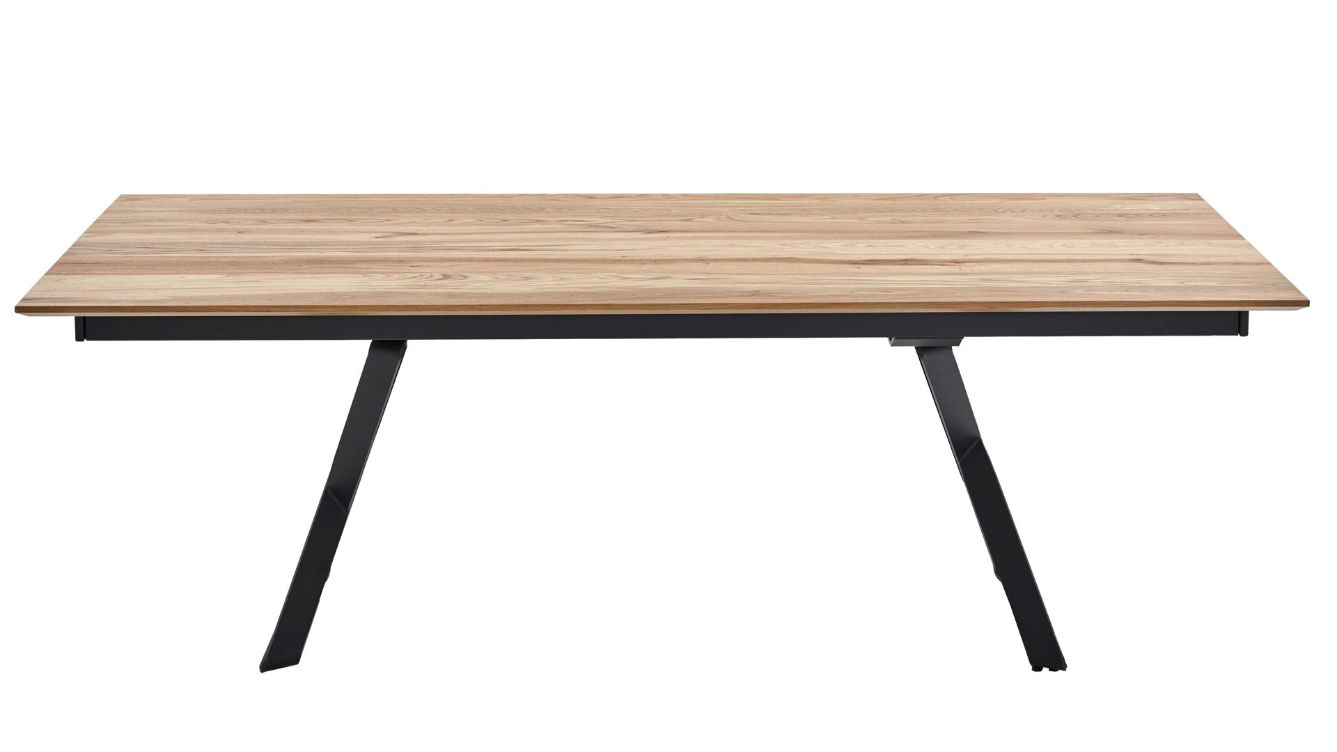 Esstisch Venjakob aus Holz in Holzfarben VENJAKOB Esstisch Puh ET352 Eiche Rustico & matt Anthrazit - ca. 220 x 100 cm