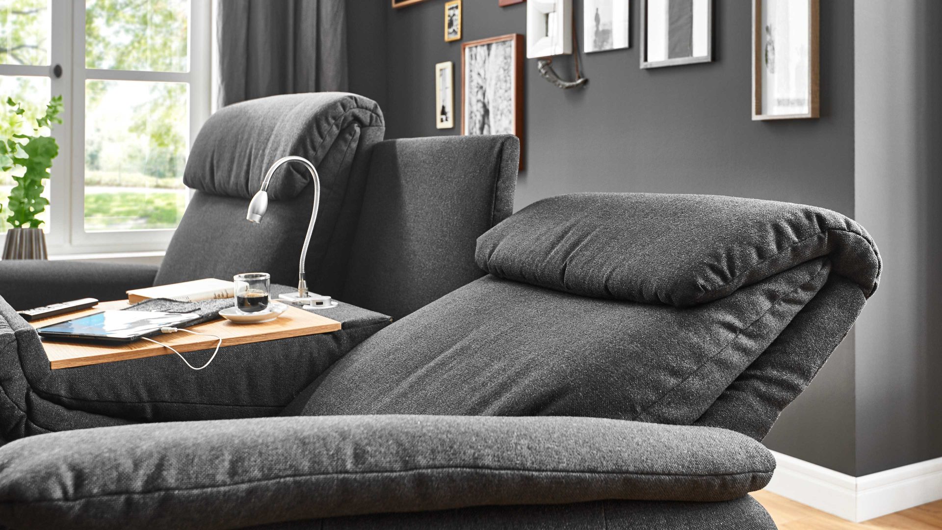 Funktion COMFORT SMART aus Metall in Transparent COMFORT SMART Alto - Relaxfunktion teilmotorisch