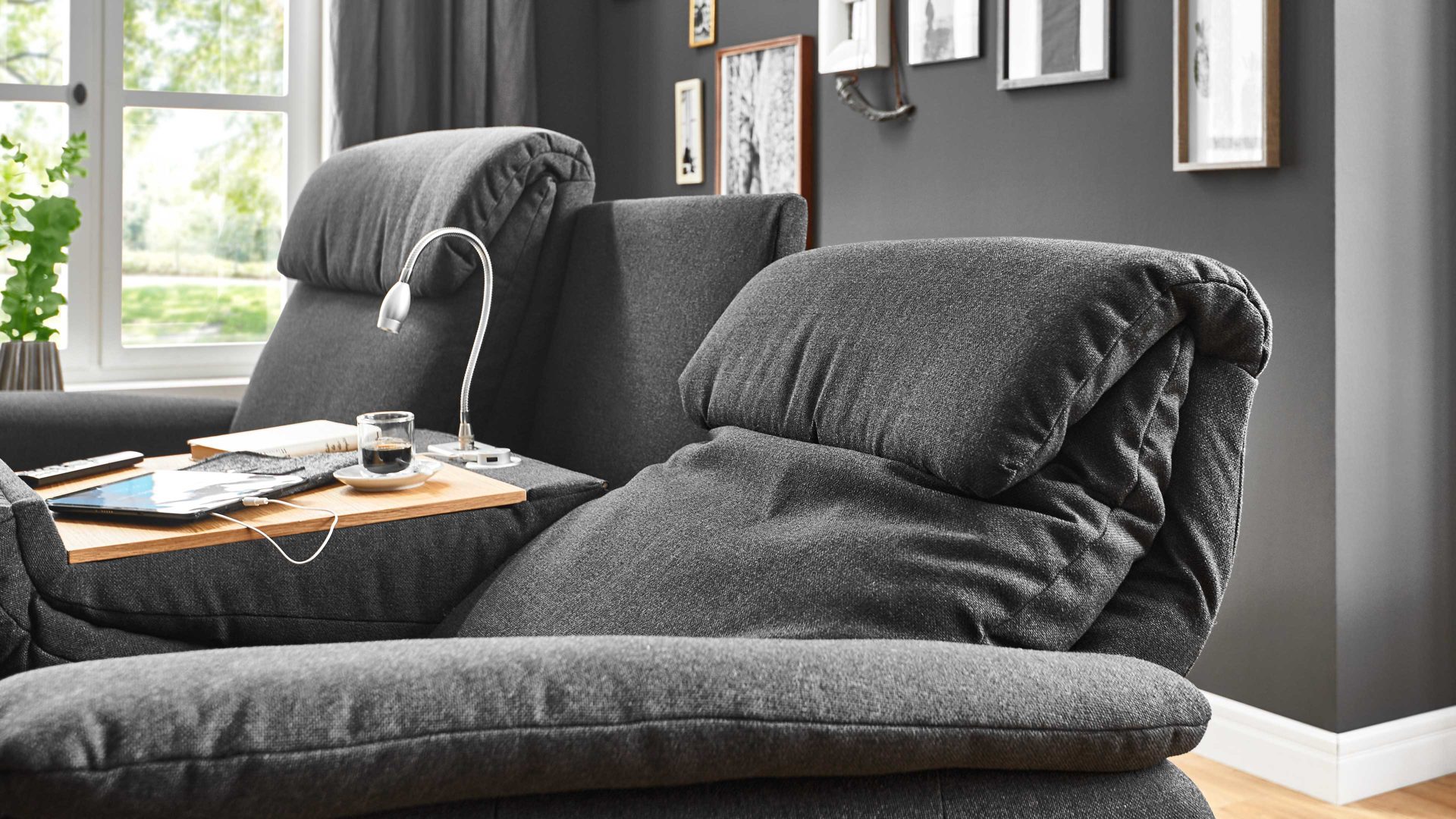 Funktion COMFORT SMART aus Metall in Transparent COMFORT SMART Alto - Relaxfunktion teilmotorisch