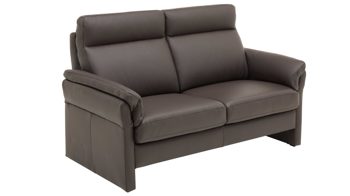 2,5-Sitzer COMFORT SMART aus Leder in Dunkelbraun COMFORT SMART Primus 2.0 - 2,5-Sitzer moccafarbenes Leder Soft-Line – Länge ca. 178 cm