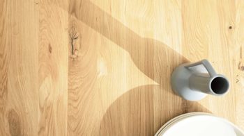 Esstisch Interliving aus Holz in Holzfarben Interliving Esszimmer Serie 5104 – Esstisch helle Wildeiche & Edelstahl - ca. 200 x 100 cm