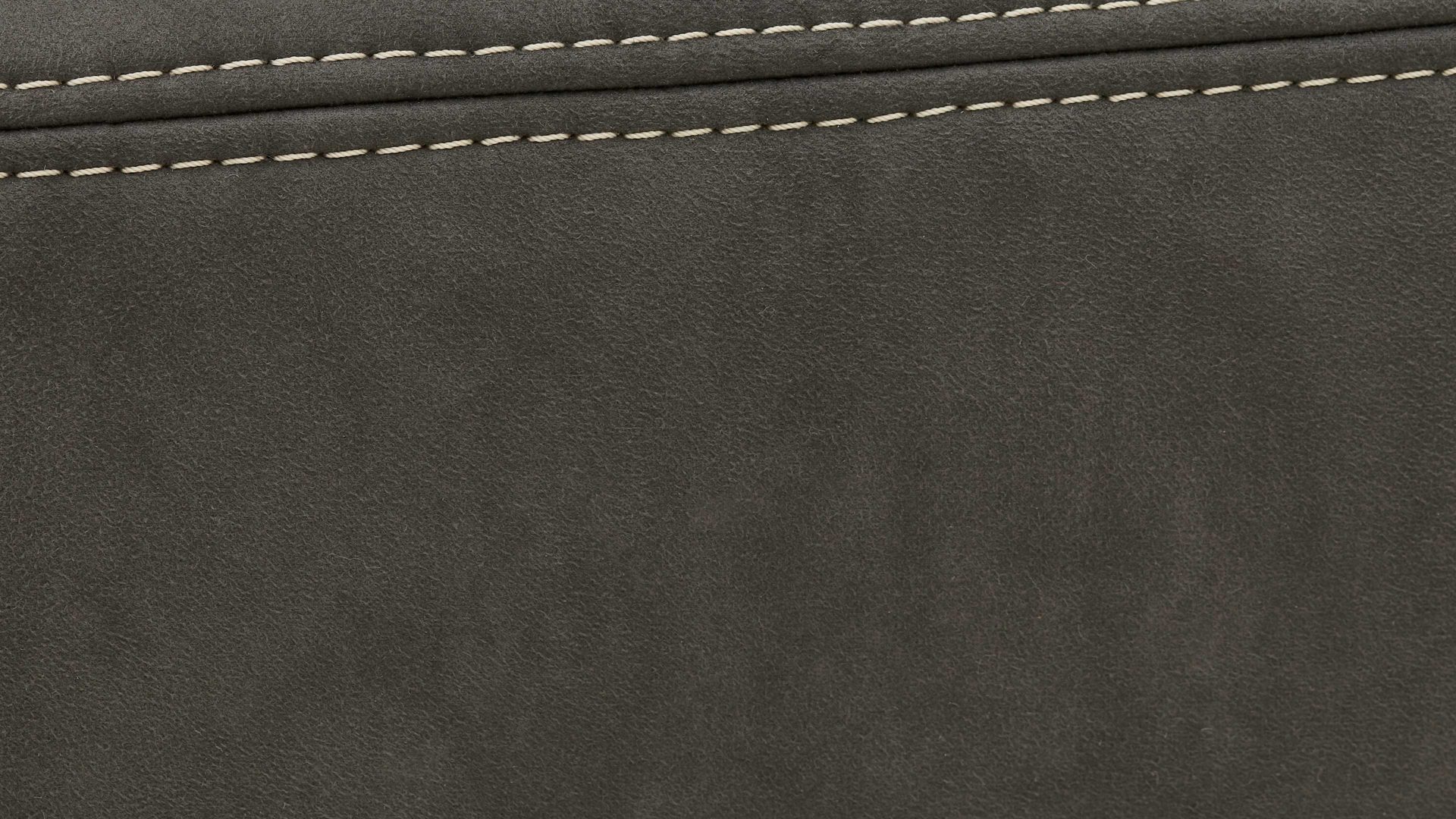 2,5-Sitzer OrthoSedis aus Stoff in Dunkelgrau OrthoSedis OS-PP1133 - 2,5-Sitzer graue Mikrofaser Feeling & Metallfüße - Länge ca. 172 cm