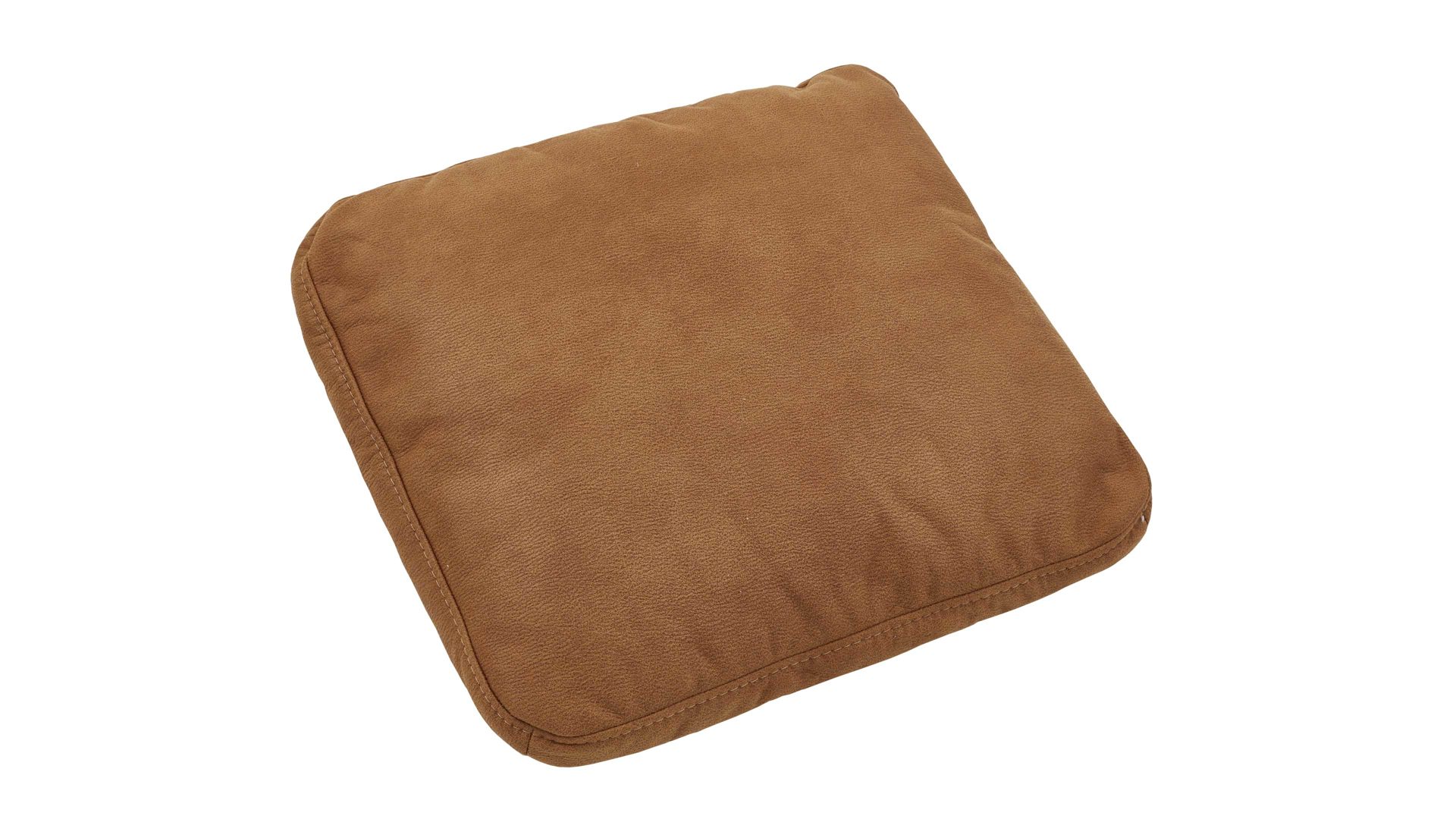 Kissen modulmaster aus Stoff in Orange Modulmaster MM-ZE1001 - Armlehnenkissen zimtfarbene Mikrofaser Deluxe - ca. 50 x 50 cm