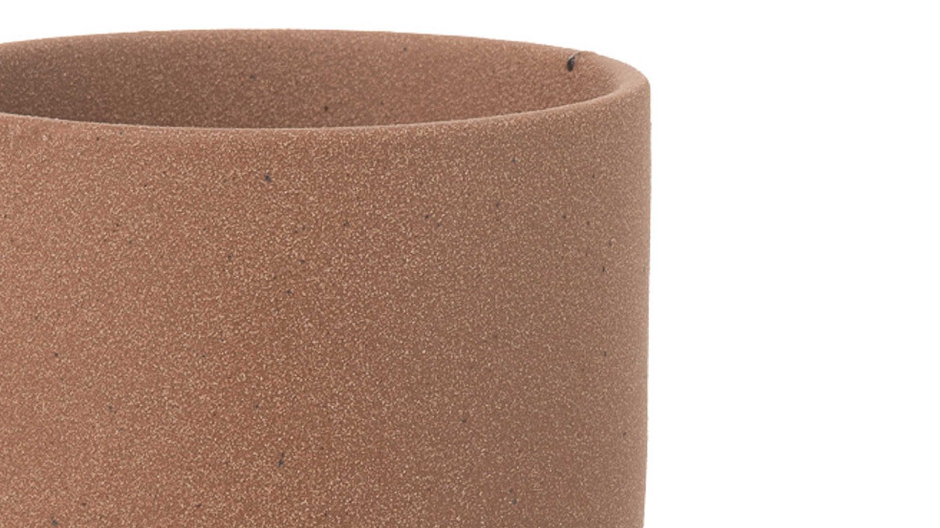 Blumentopf Jolipa aus Keramik in Braun Blumentopf Thibault braune Keramik - Durchmesser ca. 15 cm