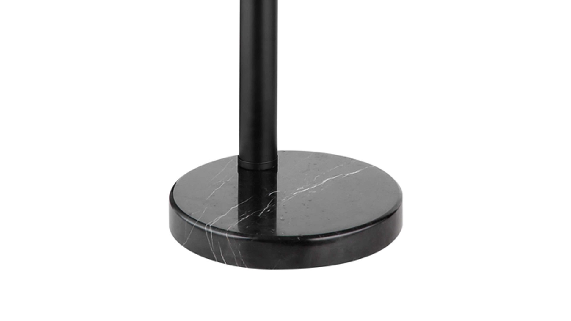 Stehleuchte Globo lighting aus Metall in Schwarz GLOBO Lampen Serie Seymor - Stehleuchte mattschwarzes Metall & Marmor - Höhe ca. 200 cm