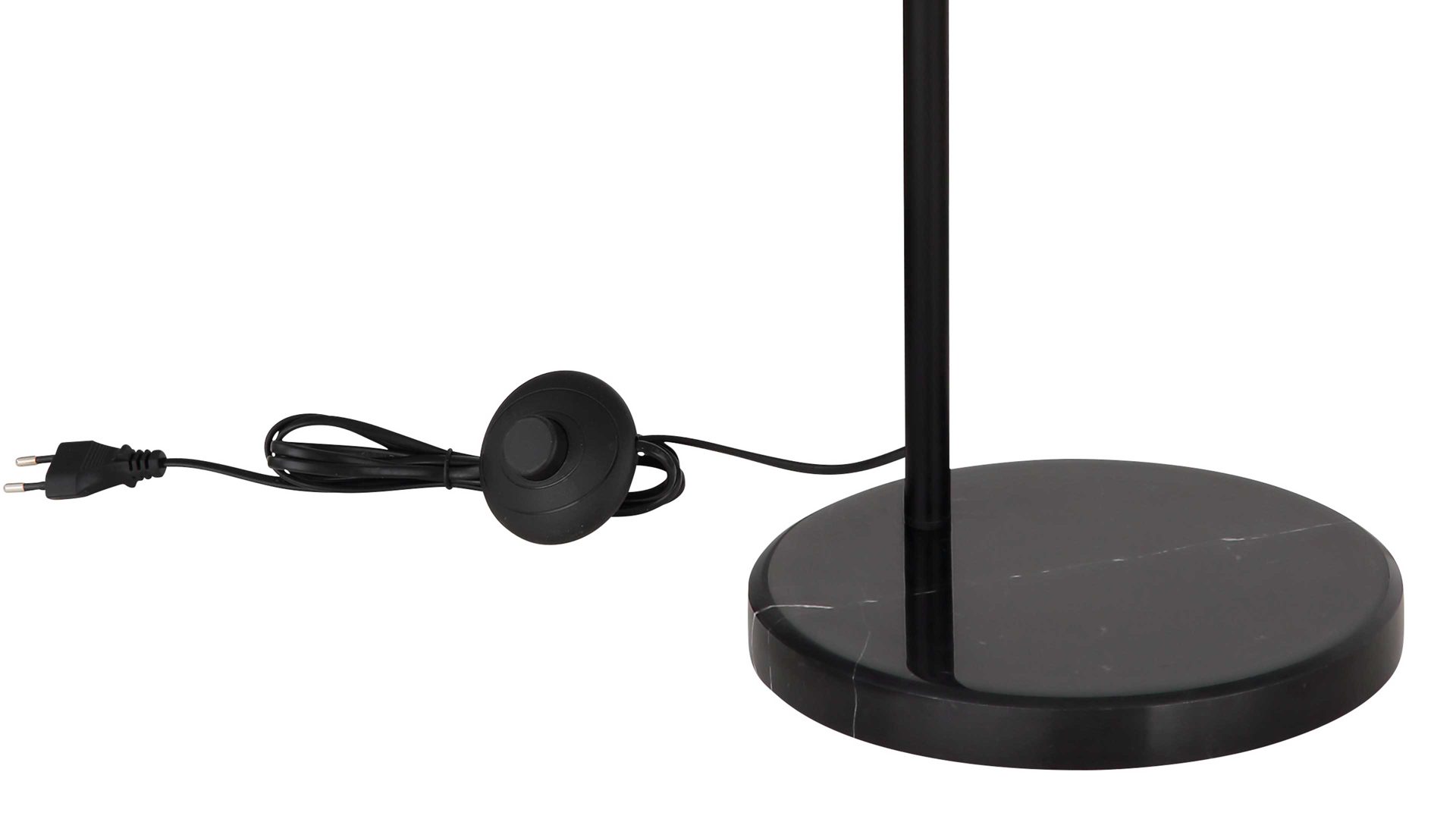 Stehleuchte Globo lighting aus Glas in Schwarz GLOBO Lampe-Serie Newcastle - Stehleuchte Rauchglas & mattschwarzes Metall - Höhe ca. 196 cm