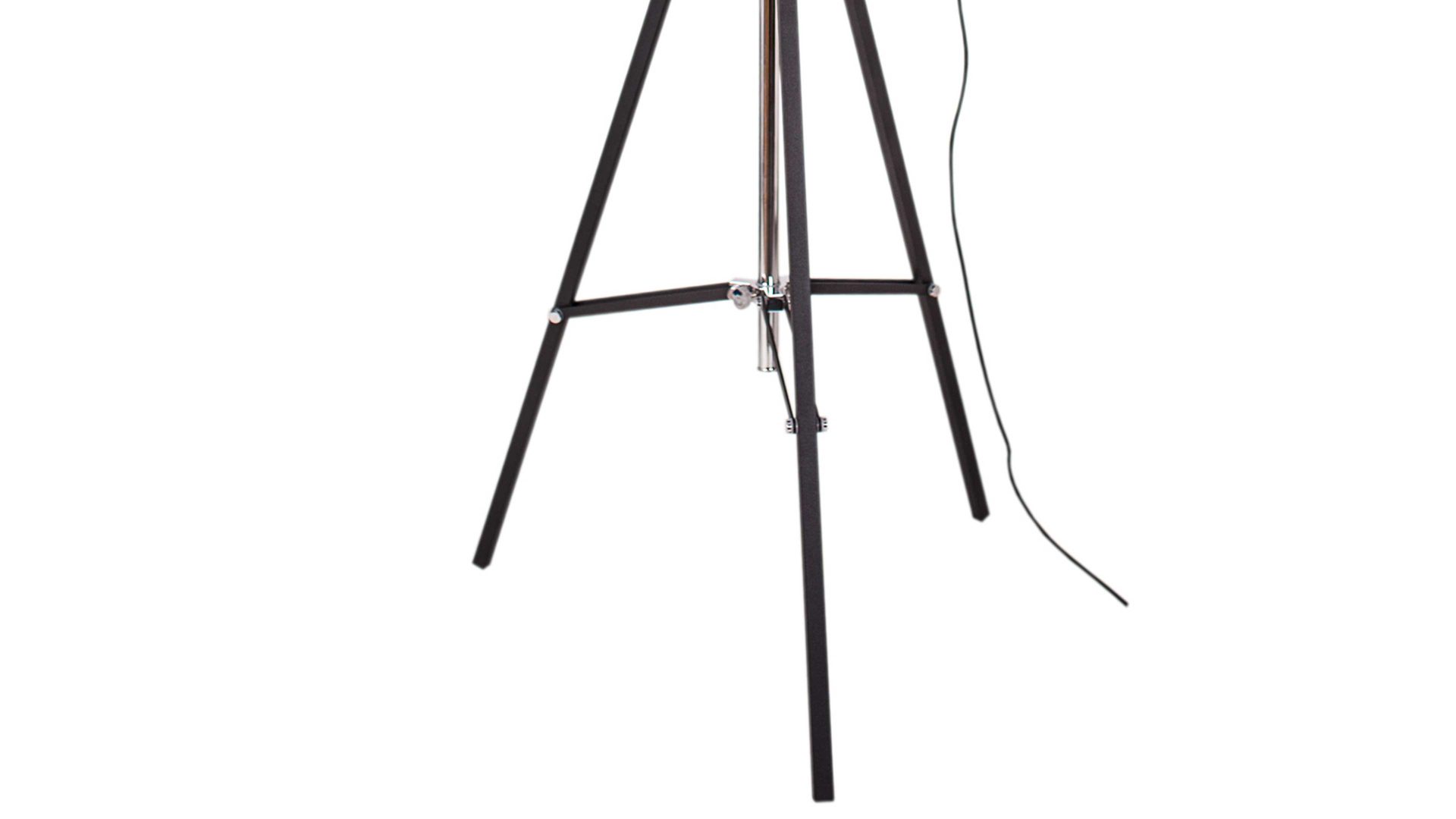 Stehleuchte By rydens aus Metall in Schwarz BY RYDÉNS Stehleuchte Captain schwarz & goldenes Metall - Höhe ca. 170 cm