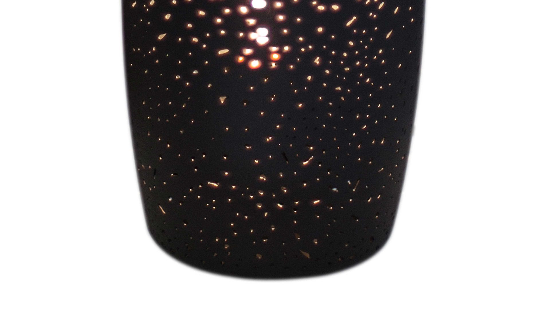 Tischleuchte By rydens aus Metall in Schwarz BY RYDÉNS Tischleuchte Colby schwarzes Metall - Höhe ca. 26 cm