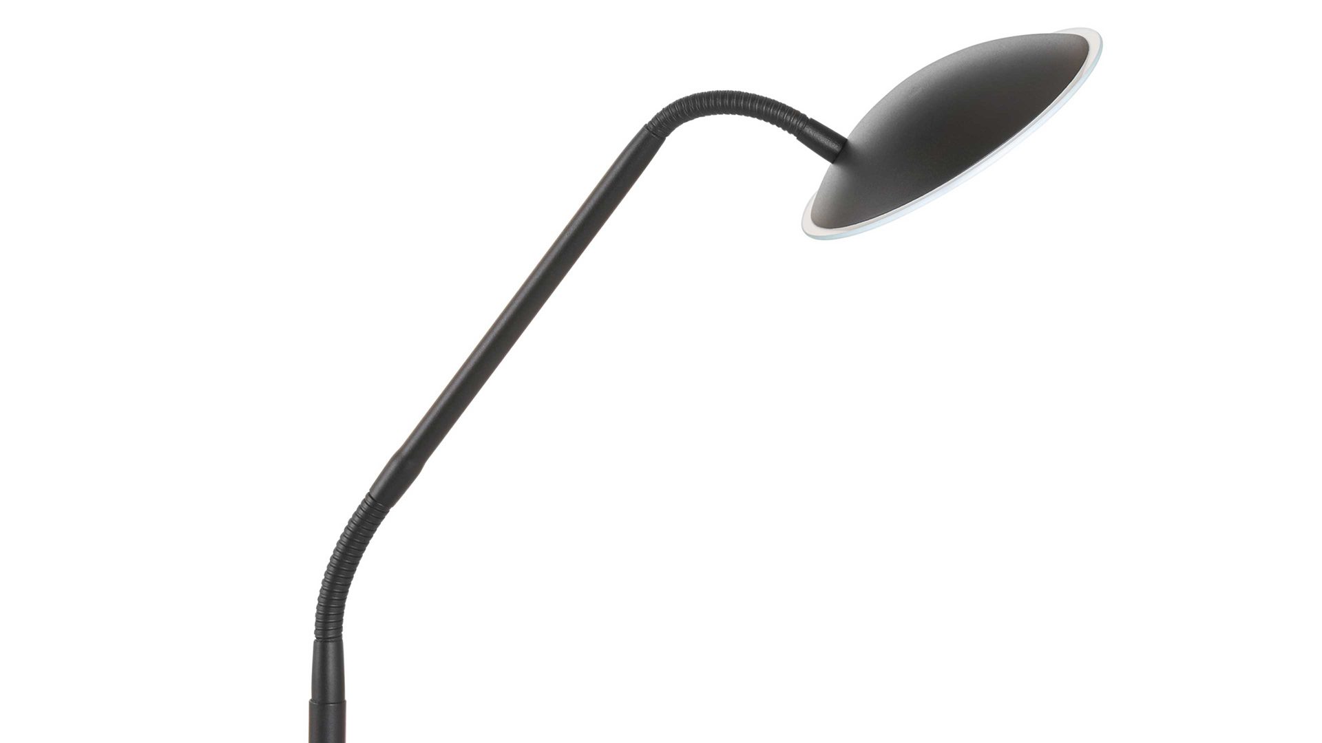 Tischleuchte Fh fischer & honsel aus Metall in Schwarz FH Leuchten Serie Tralli - Tischlampe auch als Schreibtischleuchte mattschwarzes Metall - Höhe ca. 60 cm