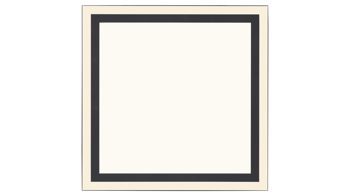 Deckenleuchte Just light. (leuchtendirekt) aus Metall in Schwarz JUST LIGHT. Leuchten Serie Tuya - per App steuerbare Deckenlampe schwarzes Metall & weißes Acryl - ca. 45 x 45 cm