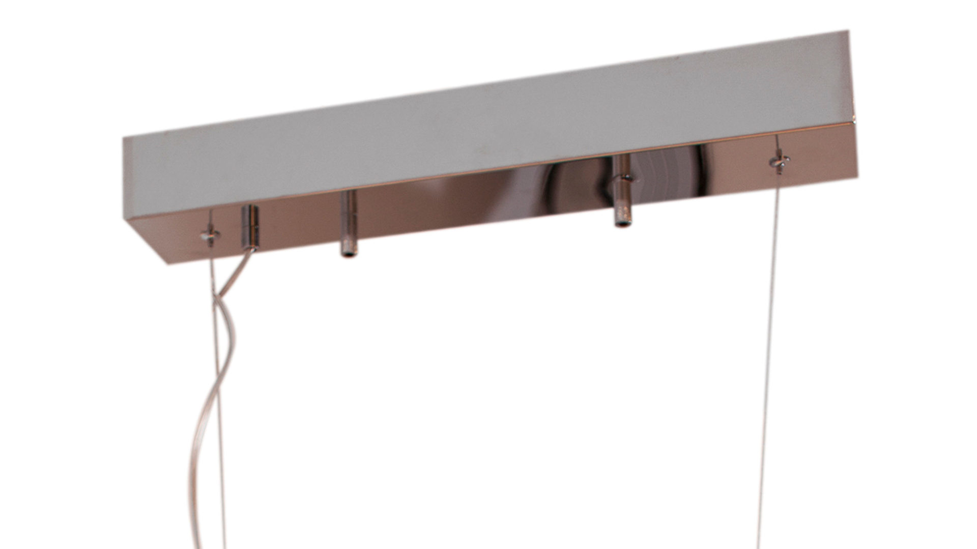 Pendelleuchte By rydens aus Glas in Braun BY RYDÉNS Leuchten Serie Gross Bar - Hängeleuchte amberfarbenes Glas - Länge ca. 80 cm