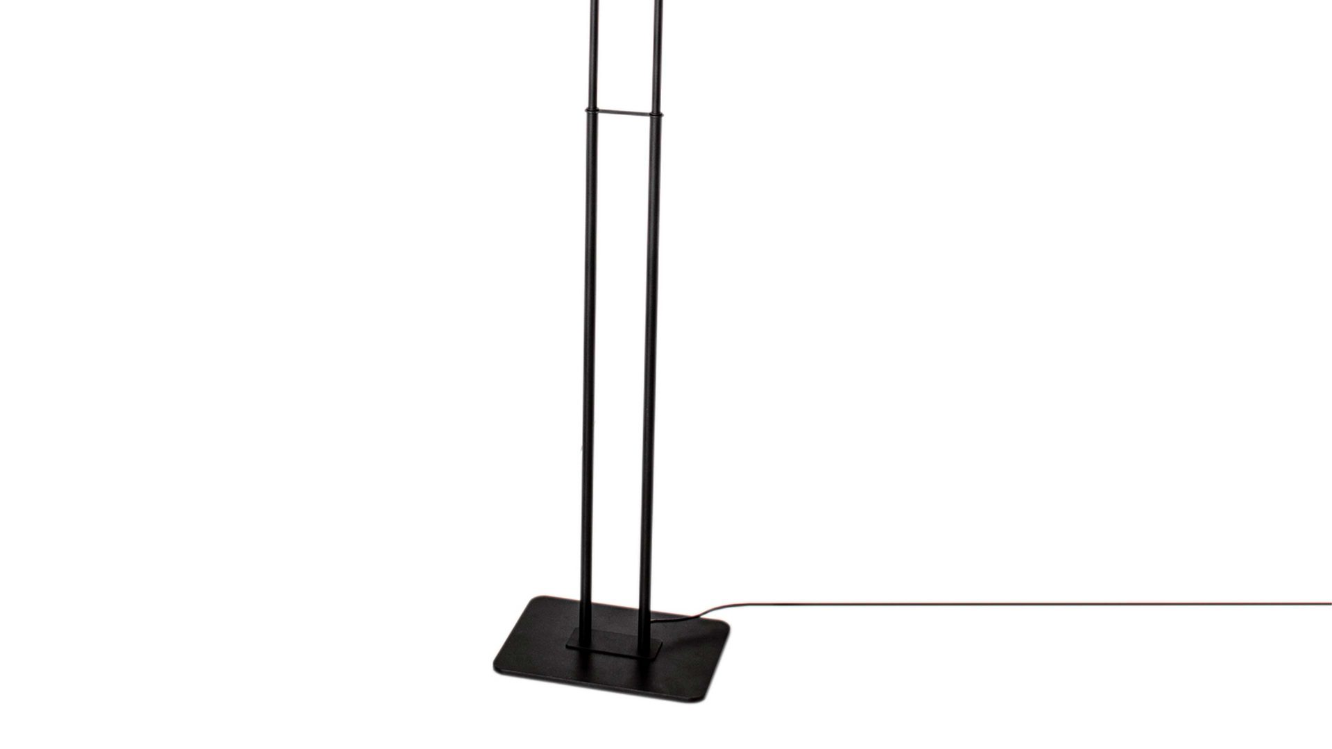 Stehleuchte By rydens aus Stoff in Schwarz BY RYDÉNS Leuchten Serie Luton - Stehleuchte Weiß & Schwarz - Höhe ca. 150 cm