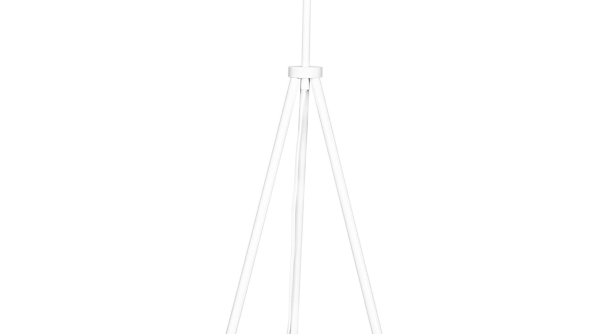 Stehleuchte By rydens aus Metall in Weiß BY RYDÉNS Leuchten Serie Rina - Stehleuchte Weiß - Höhe ca. 145 cm