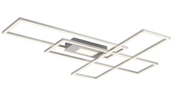 Deckenleuchte Just light. (leuchtendirekt) aus Metall in Metallfarben JUST LIGHT. Leuchten Serie Asmin - Deckenleuchte Metall - Länge ca. 99 cm