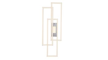 Deckenleuchte Just light. (leuchtendirekt) aus Metall in Metallfarben JUST LIGHT. Leuchten Serie Asmin - Deckenleuchte Metall - Länge ca. 99 cm