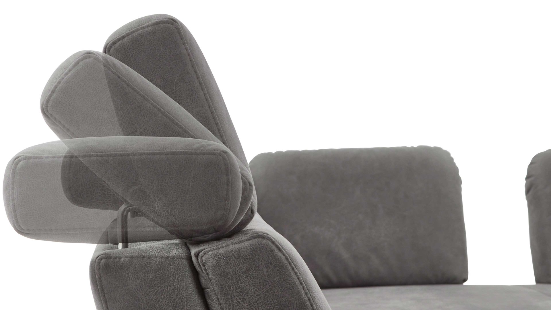 Funktion Dietsch. aus Stoff in Transparent Polsterprogramm Rhodos -  manuelle Kopfteilverstellung Funktions-Mehrpreis