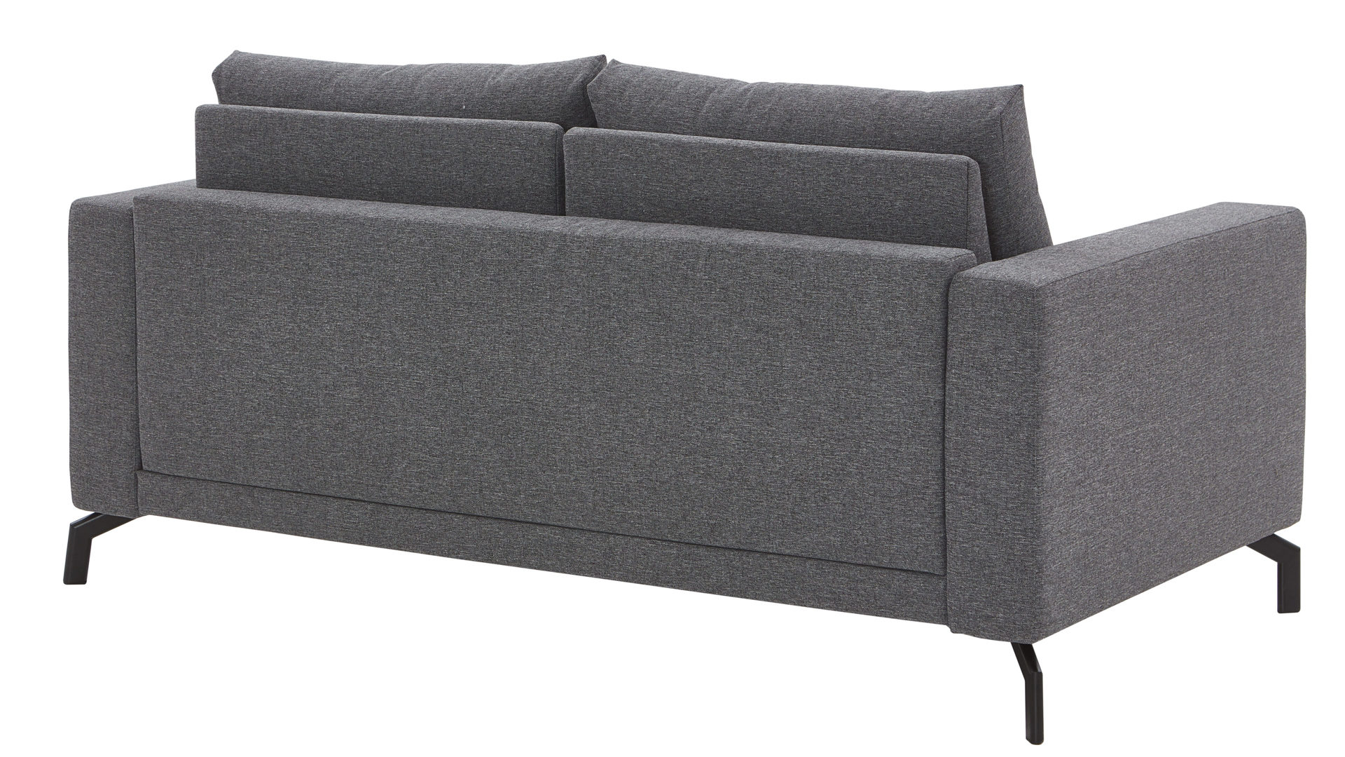 Schlafsofa Nehl aus Stoff in Grau Schlafsofa Florida grauer Bezug Aura - Liegefläche ca. 140 x 200 cm