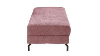 Schlafsofa Nehl aus Stoff in Rosa Schlafsofa Happy flamingofarbener Bezug Bendix - Liegefläche ca. 80 x 200 cm