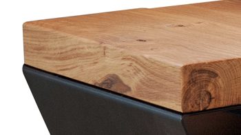 Nachtkommode 3s frankenmöbel aus Holz in Holzfarben 3S frankenmöbel Hängekonsole BE-0583 geölte Wildeiche - ca. 39 x 33 cm