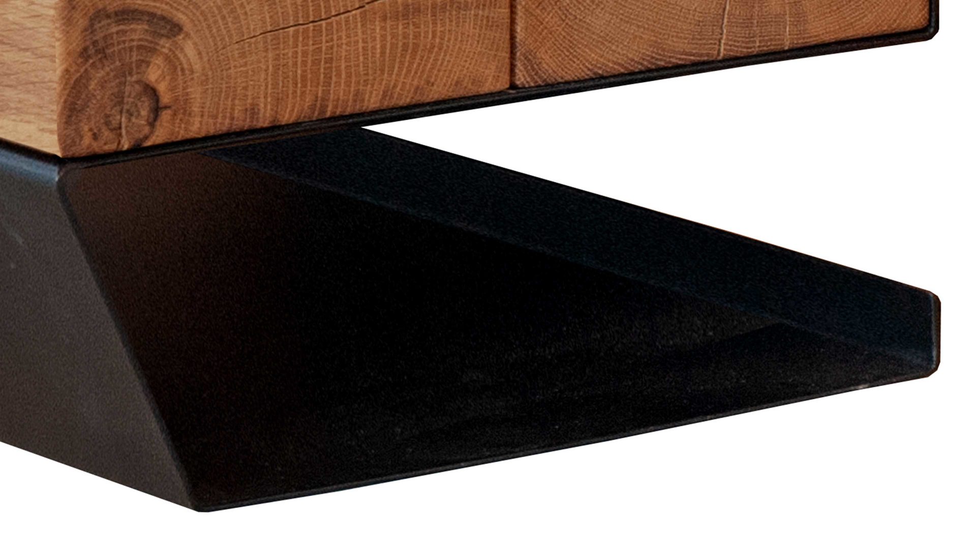 Nachtkommode 3s frankenmöbel aus Holz in Holzfarben 3S frankenmöbel Hängekonsole BE-0583 geölte Wildeiche - ca. 39 x 33 cm