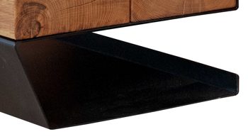 Nachtkommode 3s frankenmöbel aus Holz in Holzfarben 3S frankenmöbel Hängekonsole BE-0583 geölte Wildeiche - ca. 39 x 33 cm