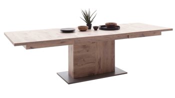 Auszugtisch Mca furniture aus Holz in Holzfarben Wohnprogramm Modena - Ausziehtisch Viking Eiche - ca. 180 - 200 x 100 cm